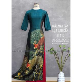 Áo Dài Truyền Thống Lụa Cao Cấp TT415